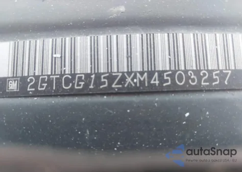 1991 GMC Vandura G1500 z USA, uszkodzony, nr VIN 2GTCG15ZXM4503257